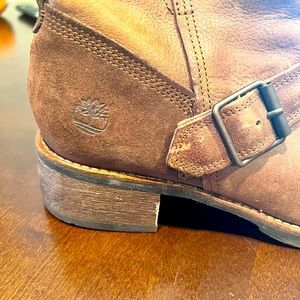 Timberland Brown Leather Ankle Boots